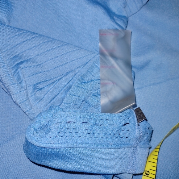 Gymshark Blue Leggings with Mesh Detail - Picture 15 of 15